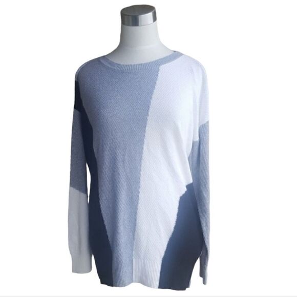 VINCE CAMUTO Color Block Sweater - Size Small - Picture 1 of 5